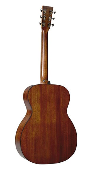 Back of Martin 000E Retro Plus Mahogany Guitar